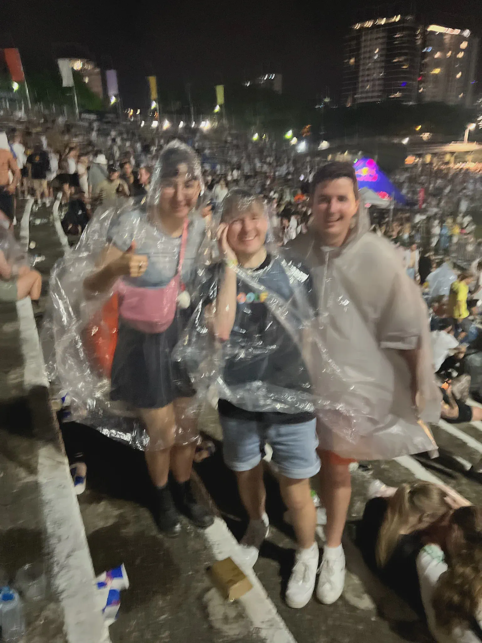 Alessia, Lachlan and Ed at the RNA Showgrounds