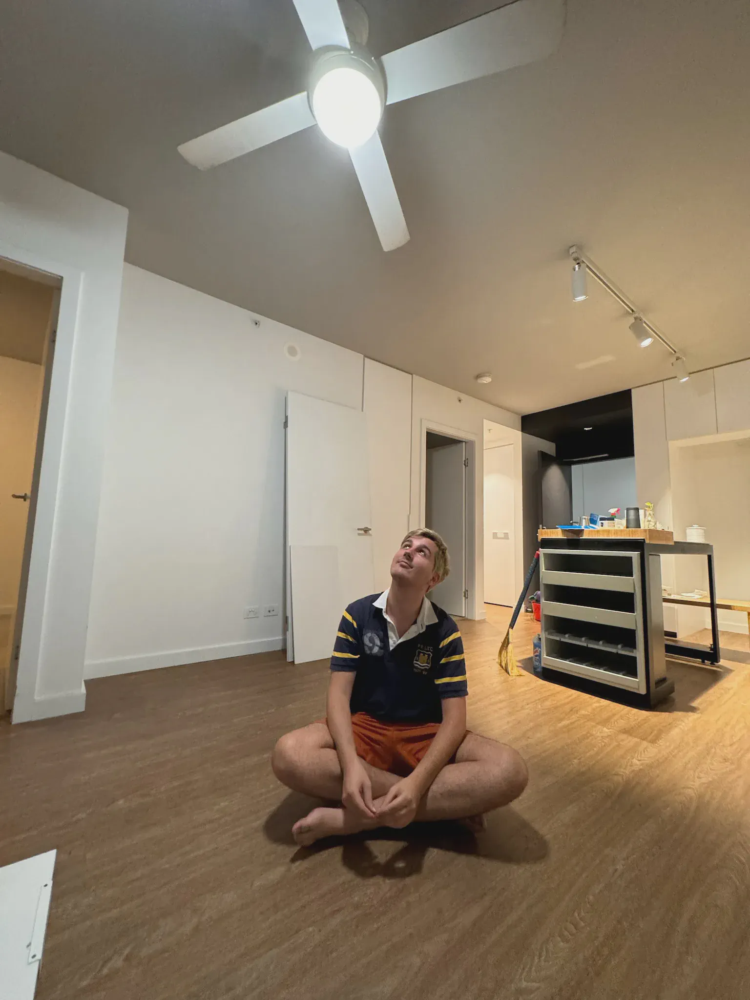 Final day after the apartment was empty, Ed